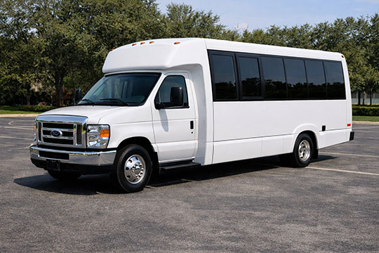 18-passenger minibus rental Williamsburg TX